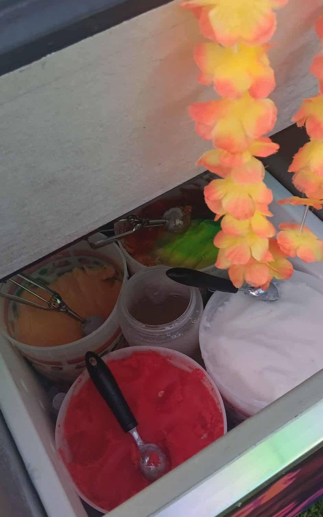 Flavored Italian Ice